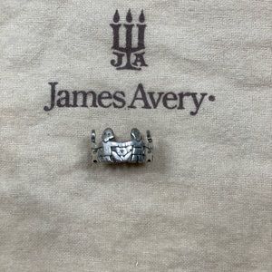 James Avery sterling silver paper doll ring